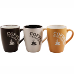 Кухоль керамічний 340мл Час кави MIX  151KW