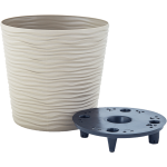 Горщик для квітів Ф`южн 20см низький какао