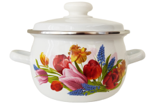 Каструля емальована 2.5л1911/2 Весняний букет
