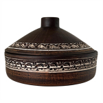 Сковорода 3л ангоб червона глина