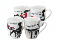 Чашка керамическая 330мл  Дівчата А-45