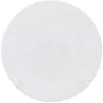 Тарілка склокераміка мілка №7.5 White