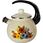 Чайник емальований 2.5л 2711/2 Петунія