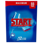 Таблетки для посудомийної машини Start Max 1/55шт