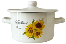 Каструля емальована 2л 1610/2 Сонце