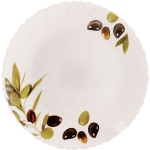 Тарелка стеклокерамика мелкая №7.5 Оливки
