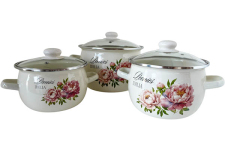 Набор эмалированный 6926 Пиония