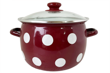 Кастрюля эмалированная 5.0л 1916/2 сферическая