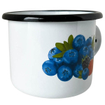 Кружка эмалированная 0.5л 0104/2 Смузи