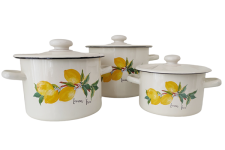 Набор эмалированный 272 лимонное дерево