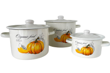 Набір емальований 242 Гарбуз