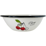 Миска эмалированная 0.6л 0305/2 Вишня Идиллия
