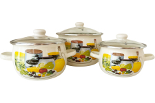 Набор эмалированных 6926 Империя олив