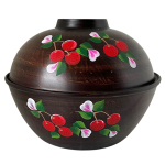 Хлібниця 6л Вишенька червона глина