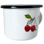 Кухоль емальований 0.5л 0104/2 Вишня Ідилія