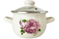 Каструля емальована 1.5л 61908/2 Лаура