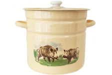 Каструля емальована 12л 1624/2 Кабан