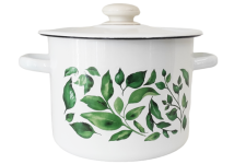 Каструля емальована 4.5л 1615/2 Фікус