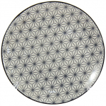 Тарелка керамическая мелкая №8 Вуаль light CLW-9