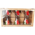 Набор кружек Грация 280мл Клубника 1/6шт