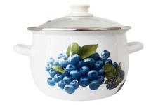 Кастрюля эмалированная 5л 61916/2 Черника