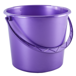Ведро пластмассовое 5л эконом фиолетовый