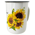 Кружка эмалированная 1.5л 0108/2 Солнце