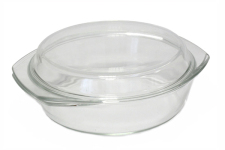 Кастрюля стеклянная 2.5л