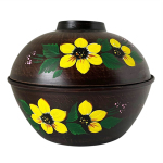 Хлебница 6л Подсолнух красная глина