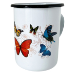 Кухоль емальований 1л 01073/2 Метелик