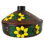 Сковорода 3л Соняшник червона глина