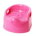 Горщик дитячий пластмасовий Люкс рожевий