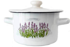 Каструля емальована 2л 1610/2 Лаванда