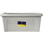 Контейнер пластмассовый 15л с зацепами цветной