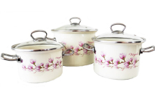 Набір емальований 1500 Магнолія