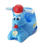 Горшок детский пластмассовый  Вags Bunny  голубой