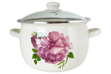 Каструля емальована 5л 61916/2 Лаура