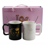 Набір кухлів фарфорових 300мл 2 предмети LOVE 445-14