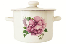 Кастрюля эмалированная 3л 1612/2 Лаура