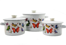 Набір емальований 242 Батерфляй