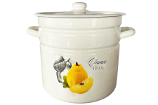 Каструля емальована 12л 1624/2 Айва Ідилія