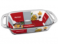 Деко скляне  прямокутне 3.5л Marinex 6539