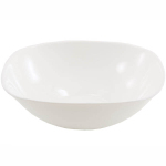 Тарелка глубокая стеклокерамика №9 White квадратная