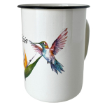 Кухоль емальований 1.5л 0108/2 Колібрі