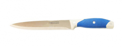 Нож кухонный Tramontina №8 с резиновой ручкой