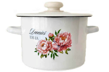 Каструля емальована 3л 1612/2 Півонія
