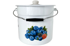 Відро-каструля емальоване 12л 1224/2 Смузі