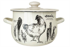 Кастрюля эмалированная 4.75л 1715/2 Rosol