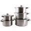 Набір каструль із нержавіючої сталі 5 предметів В-021S