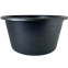 Таз пластмассовый 26л черный
